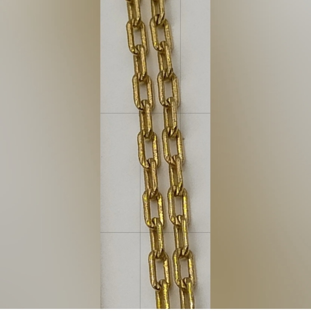 Vintage Givenchy 1977 Pendant Necklace Double G Gold/Black Choker Necklace - Picture 5 of 8